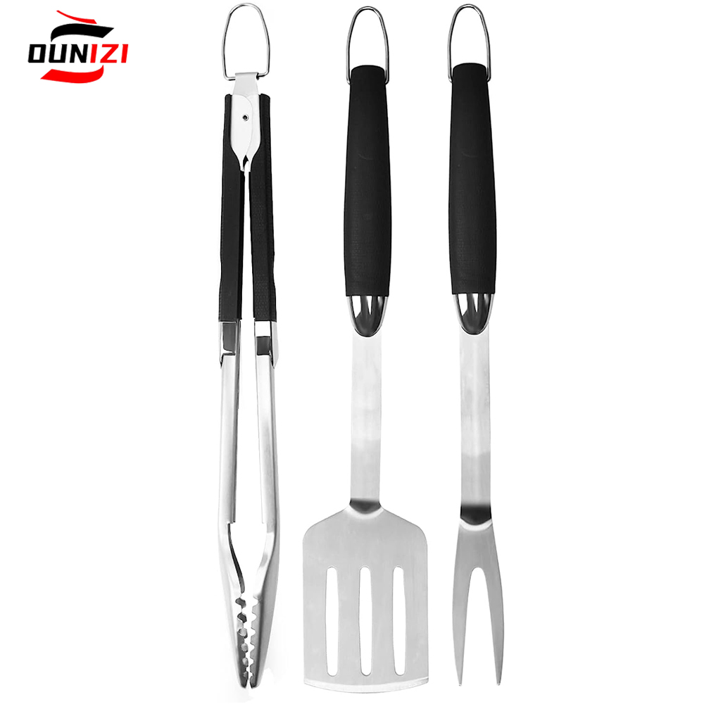 Home Cooking Utensil Set - Stainless Steel Grill Tool Set, Barbecue