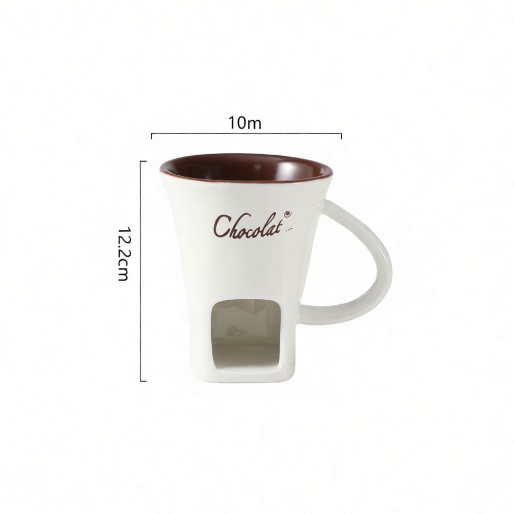 Fondue Pot Ceramic - Fondue Melting Pot Ceramic Stove For
