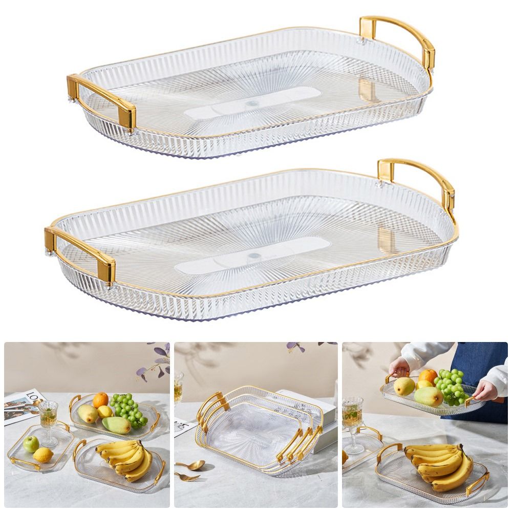 Home Cooking Recipes - 1Pcs Desk Organizer Serving Tray For