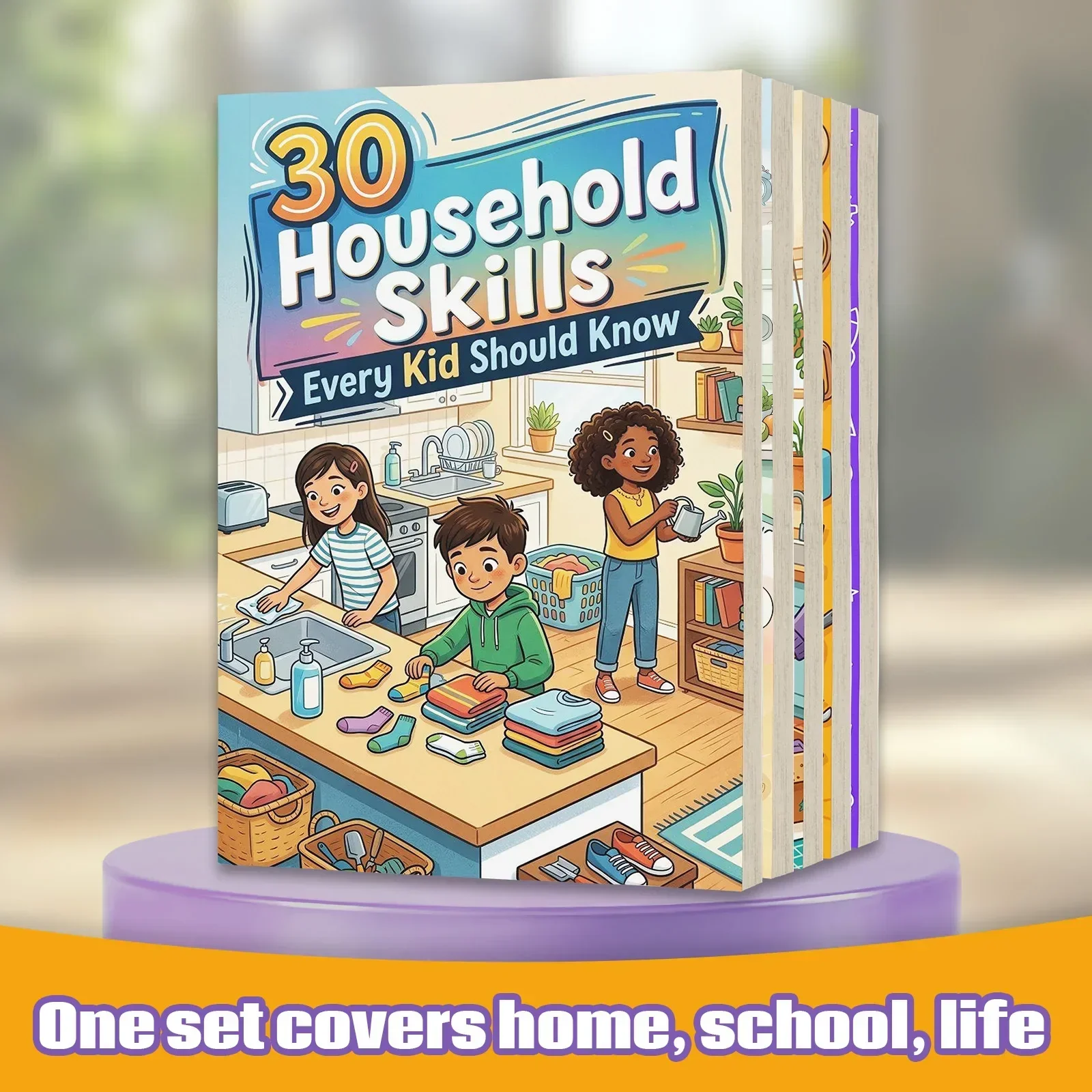 5-Book Kids Life Skills Collec - Home Cooking Book review and price