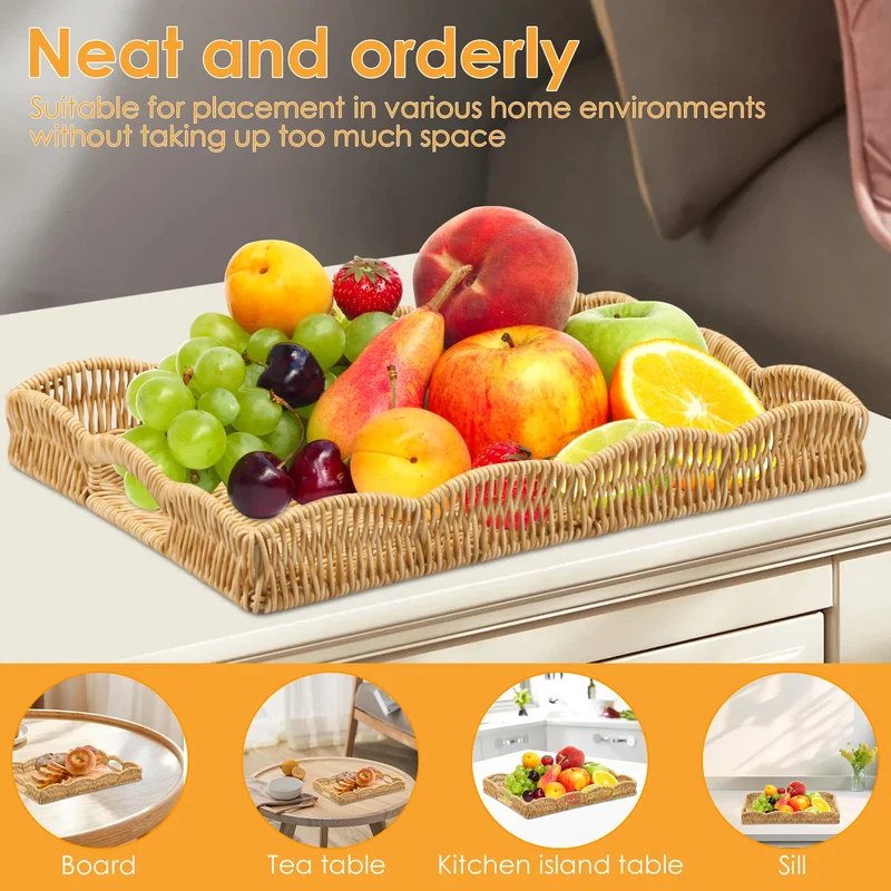 Handwoven Rattan Rectangular S - Home Cooking Recipes review and price