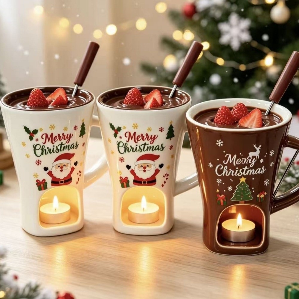 Ceramic Chocolate Melting Cup  - Fondue Pot Ceramic review and price