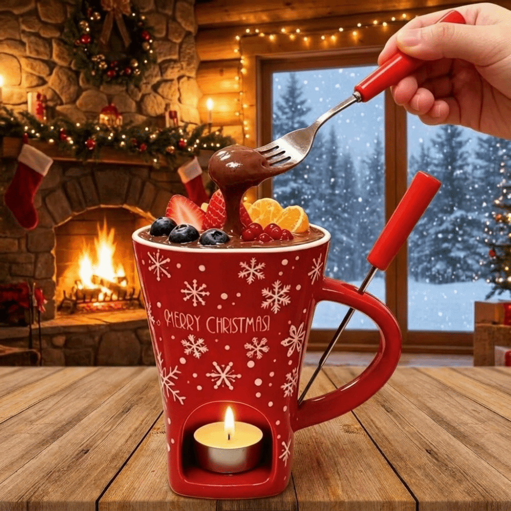 Ceramic Chocolate Melting Cup  - Fondue Pot Ceramic review and price