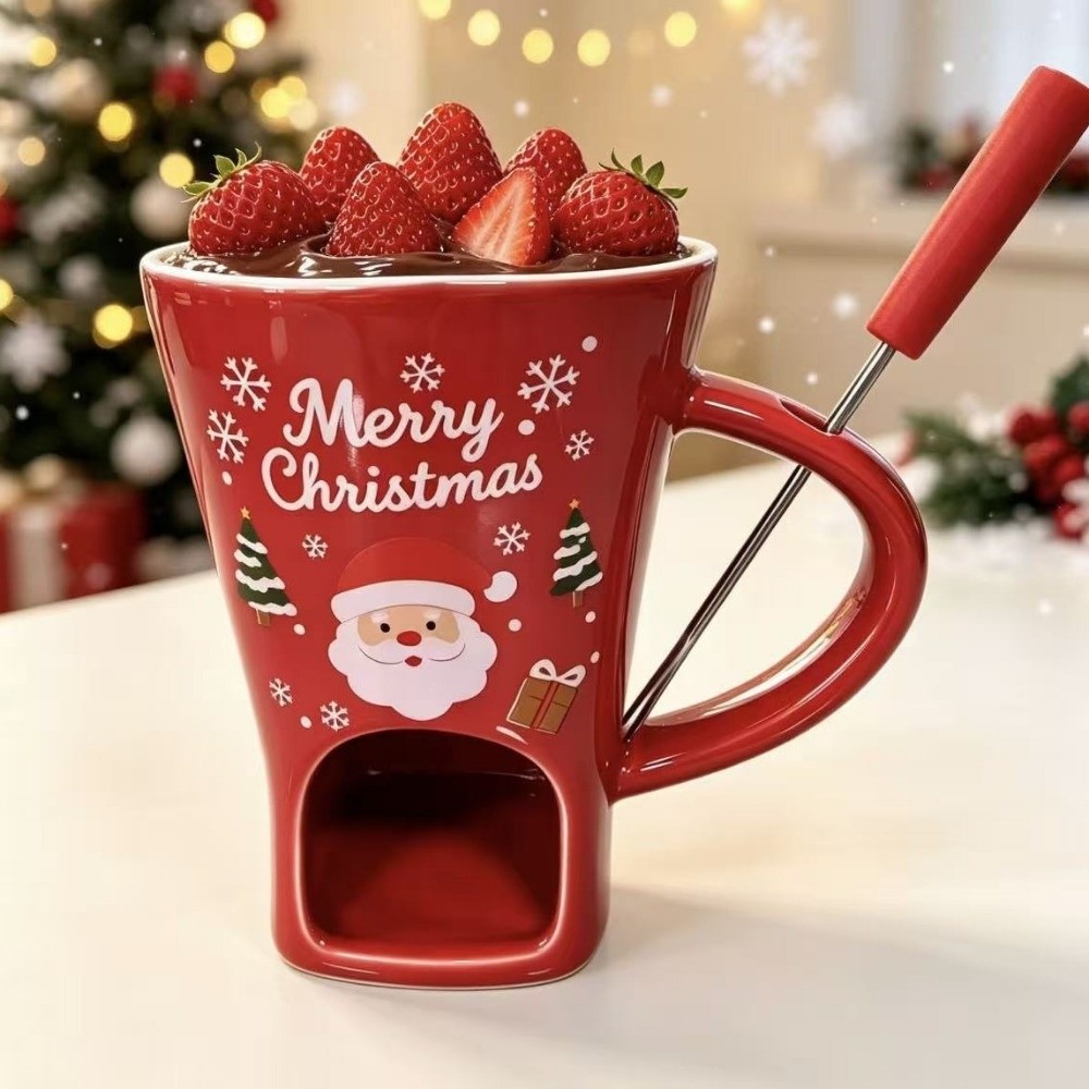 Ceramic Chocolate Melting Cup  - Fondue Pot Ceramic review and price