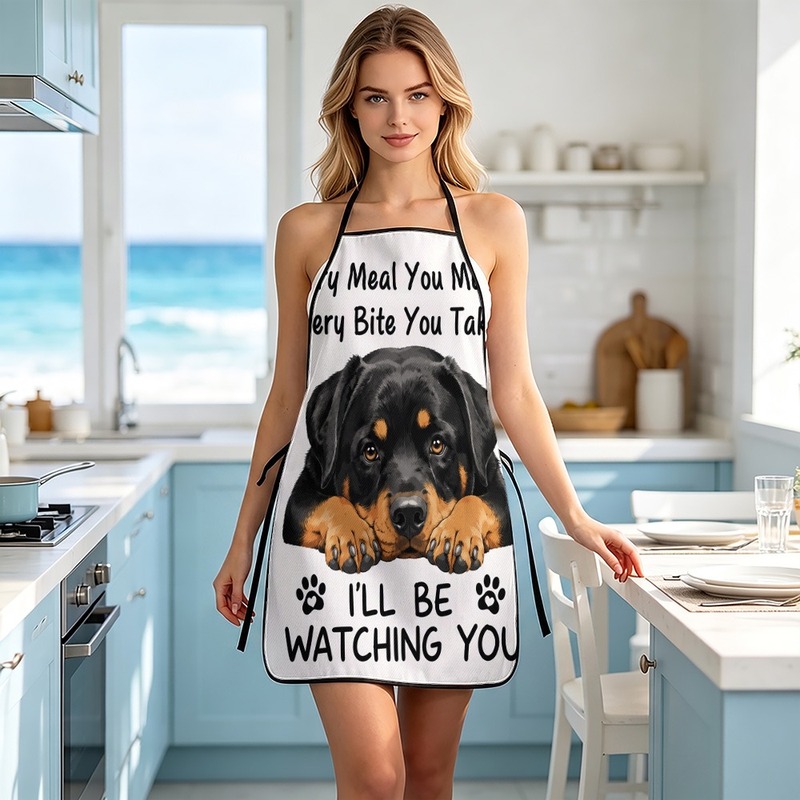 1PC【Apron】2DFlat effect，Fun Ro - Home Cooking By Food review and price