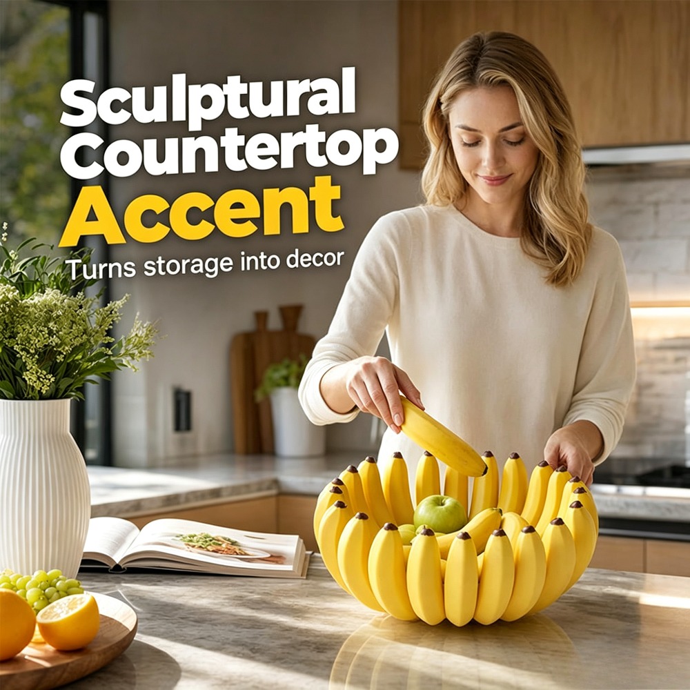 Banana Shape Fruit Bowl Snack  - Home Cooking Recipes review and price
