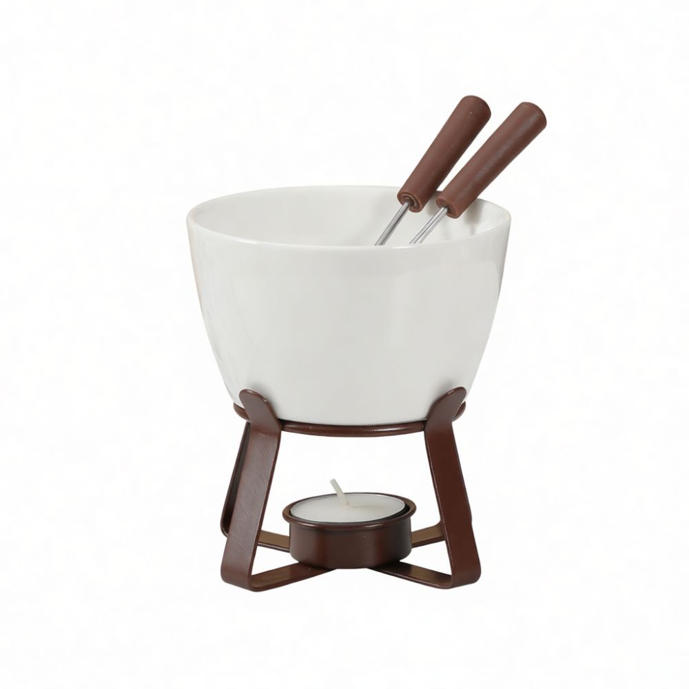 Ceramic Fondue Set For Melting - Fondue Pot Ceramic review and price