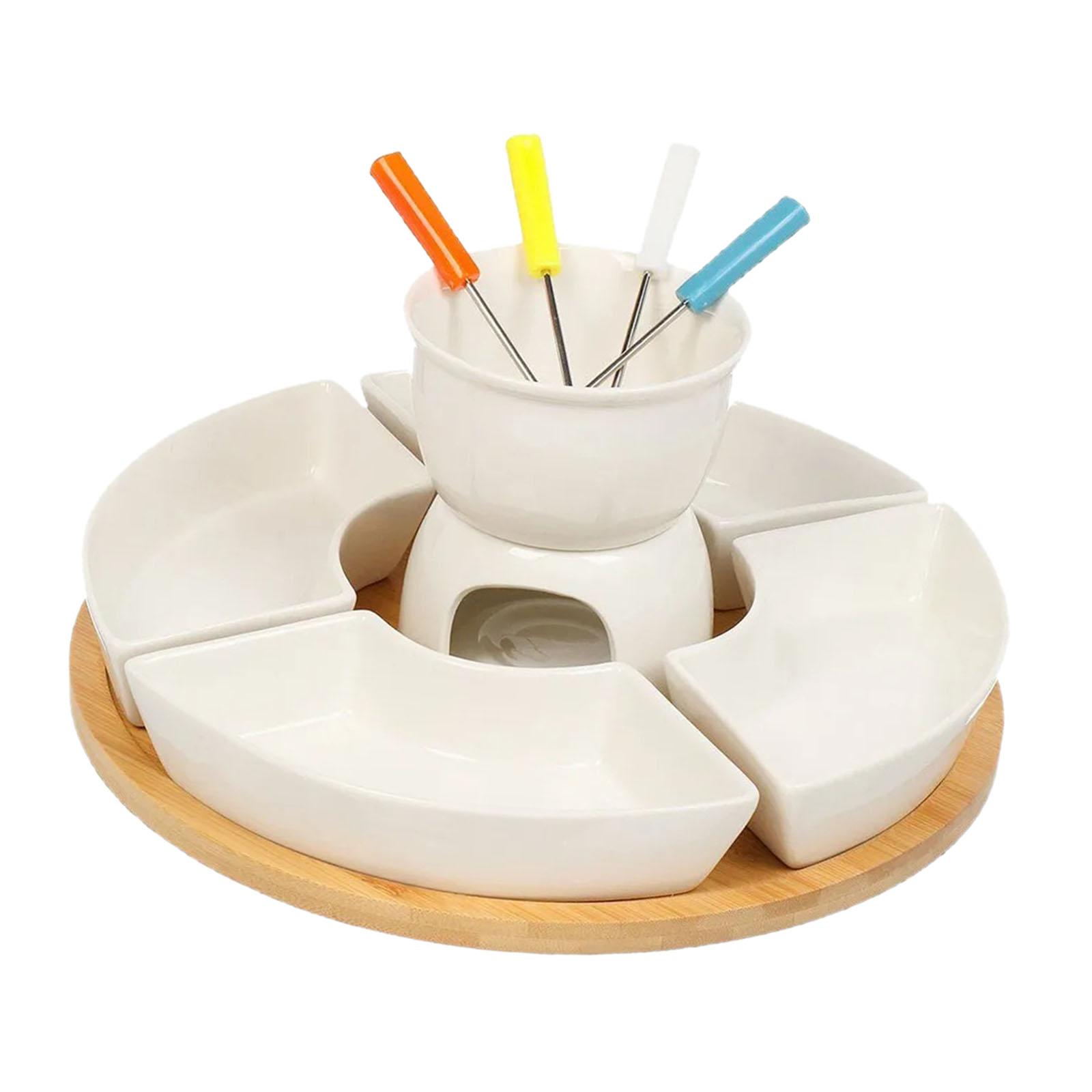 Fondue Pot Melting Pot Set, Bu - Fondue Pot Ceramic review and price