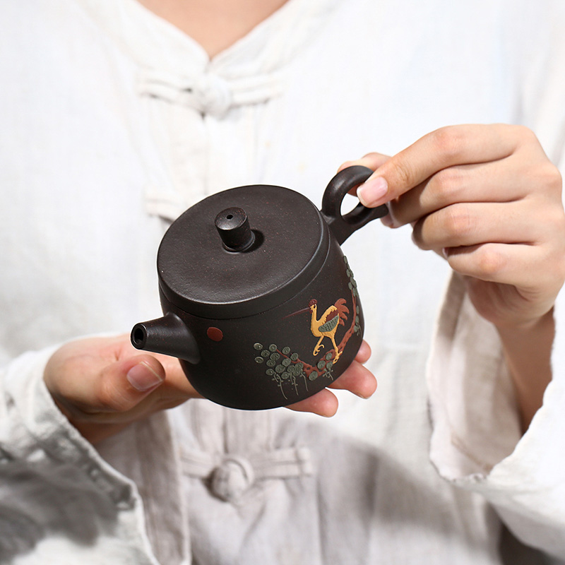 170ML Real Handmade Yixing Bla - Tagine Clay Pot review and price