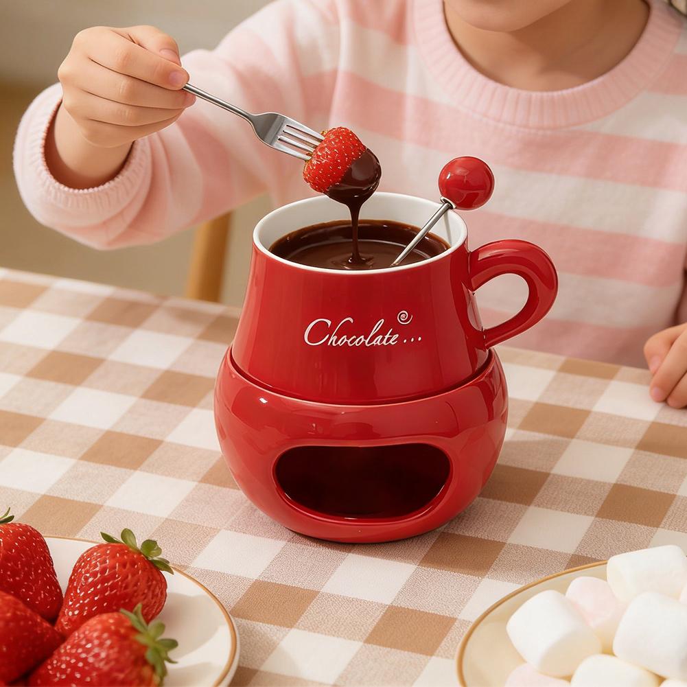 Chocolate Fondue Cup Ceramic W - Fondue Pot Ceramic review and price