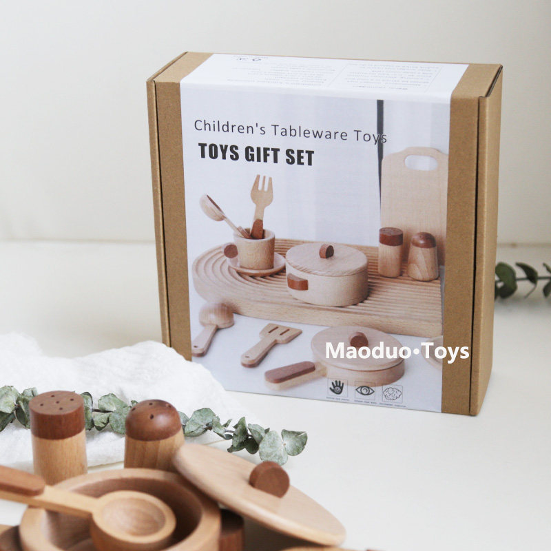 Maoduo Toys Beech Wooden Kids  - Home Cooking Utensil Set review and price