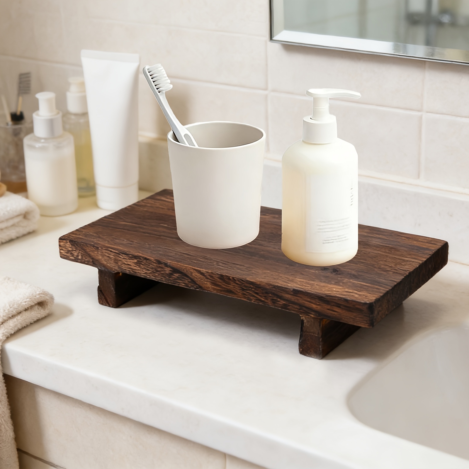 Vintage Wooden Decorative Tray - Home Cooking Recipes review and price