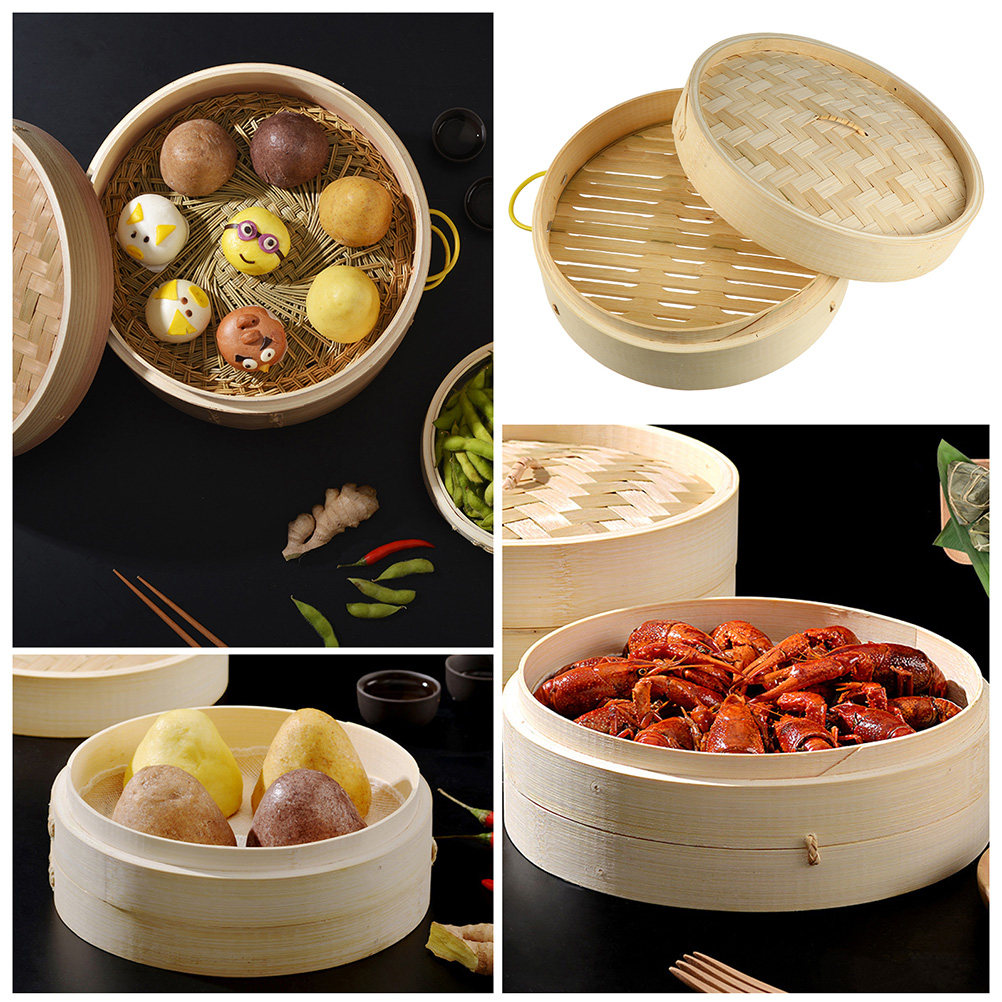 Premium Bamboo Steamer Set Eco - Steamer Bamboo Set review and price