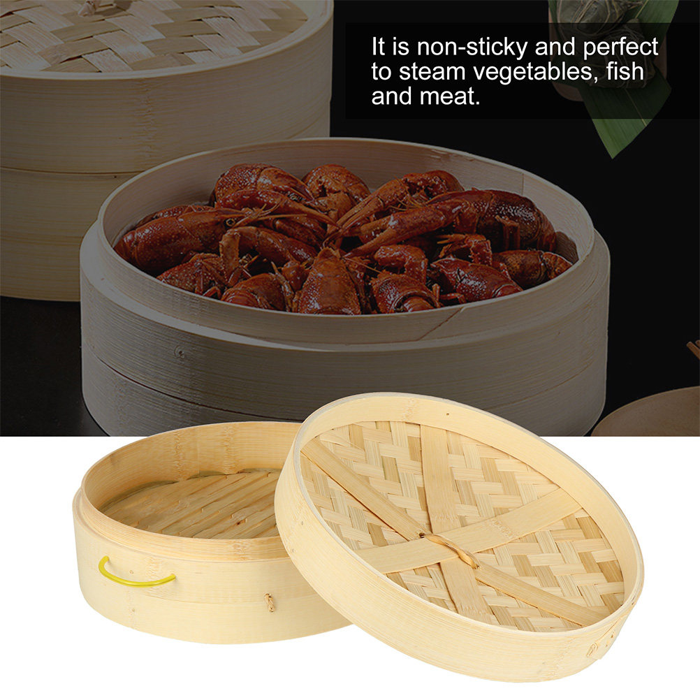 Premium Bamboo Steamer Set Eco - Steamer Bamboo Set review and price