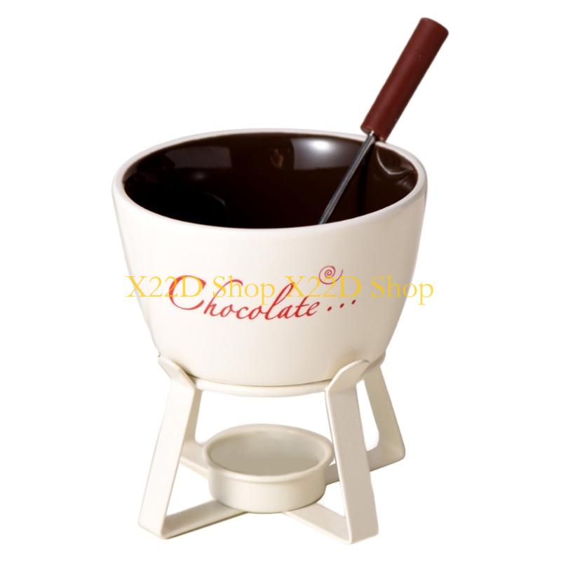 X22D Fondue Pots Set Tealight  - Fondue Pot Ceramic review and price