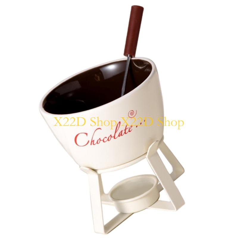 X22D Fondue Pots Set Tealight  - Fondue Pot Ceramic review and price