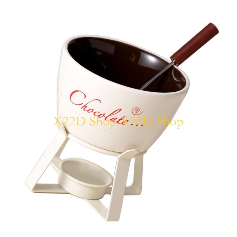X22D Fondue Pots Set Tealight  - Fondue Pot Ceramic review and price