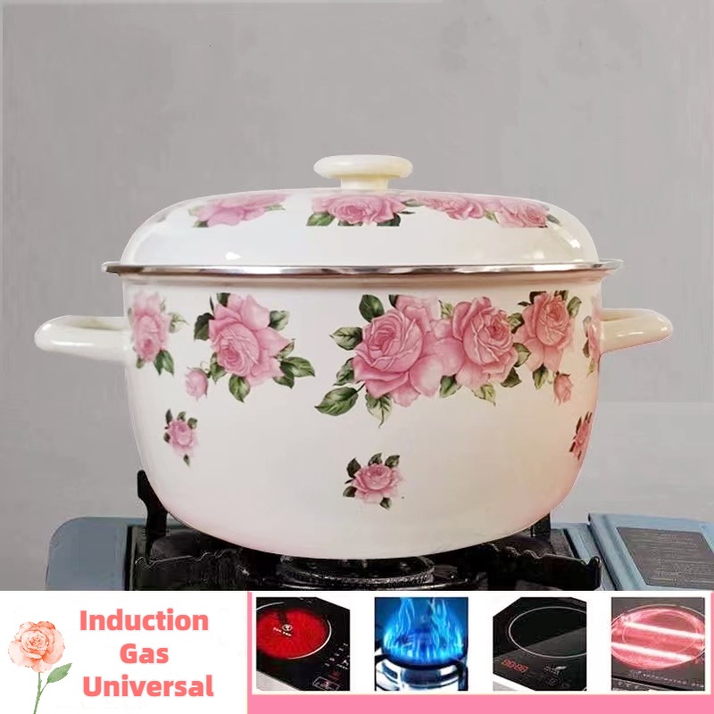 Thickened 16-24cm Elegant Pink - Fondue Pot Ceramic review and price