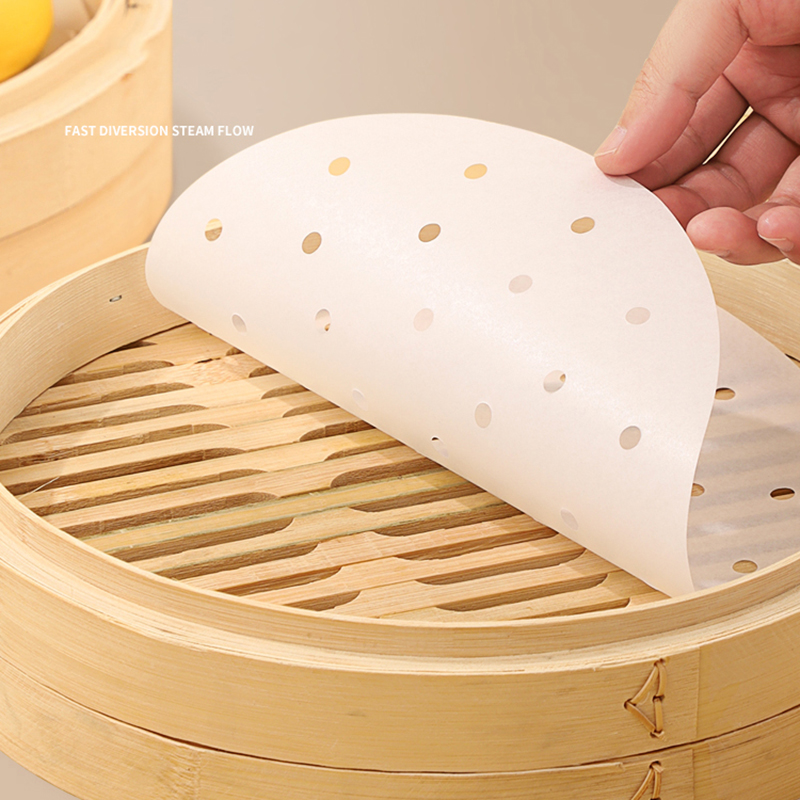 50pcs Bamboo Steamer Papers Di - Steamer Bamboo Set review and price