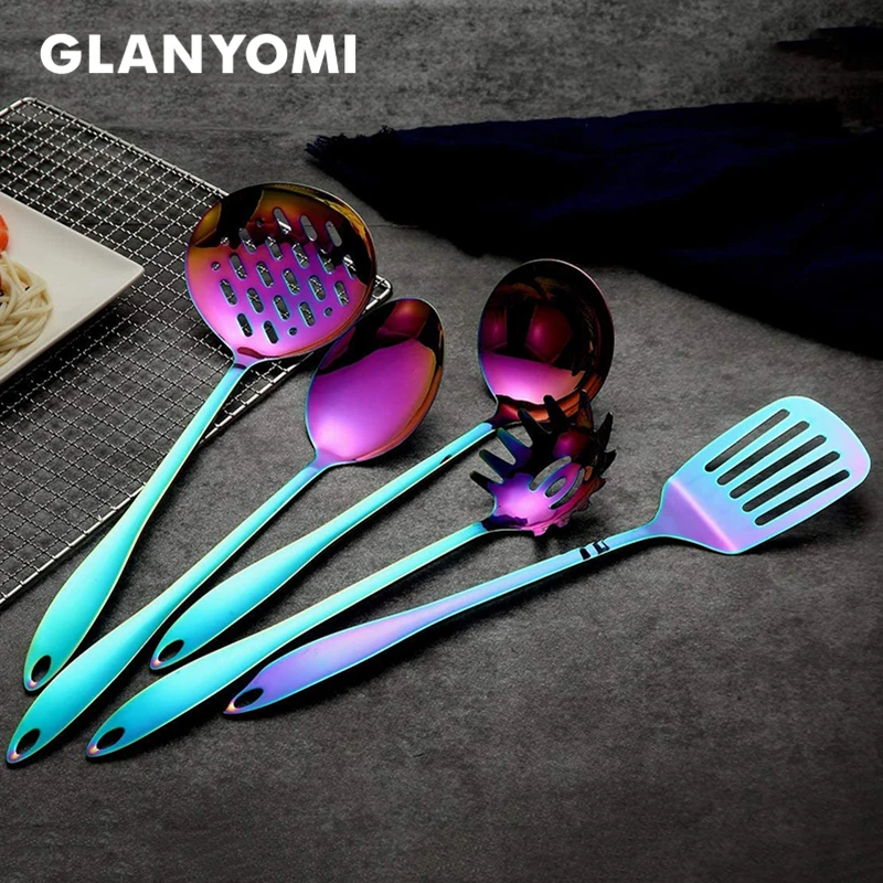 5Pcs Stainless Steel Cooking T - Home Cooking Utensil Set review and price