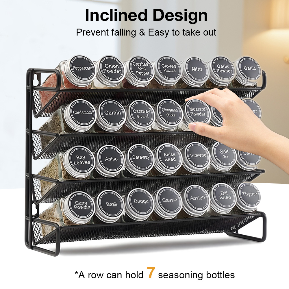 4 Tier Kitchen Spice Rack Cupb - Home Cooking Recipes review and price