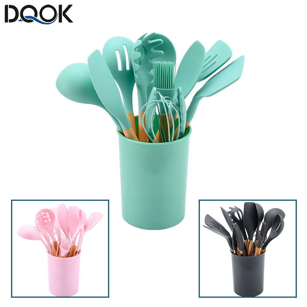 Silicone Kitchenware Cooking U - Home Cooking Utensil Set review and price