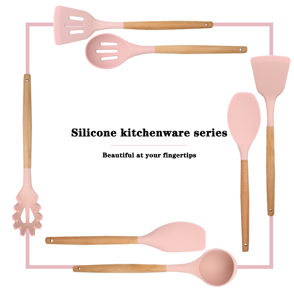 Silicone Kitchenware Cooking U - Home Cooking Utensil Set review and price