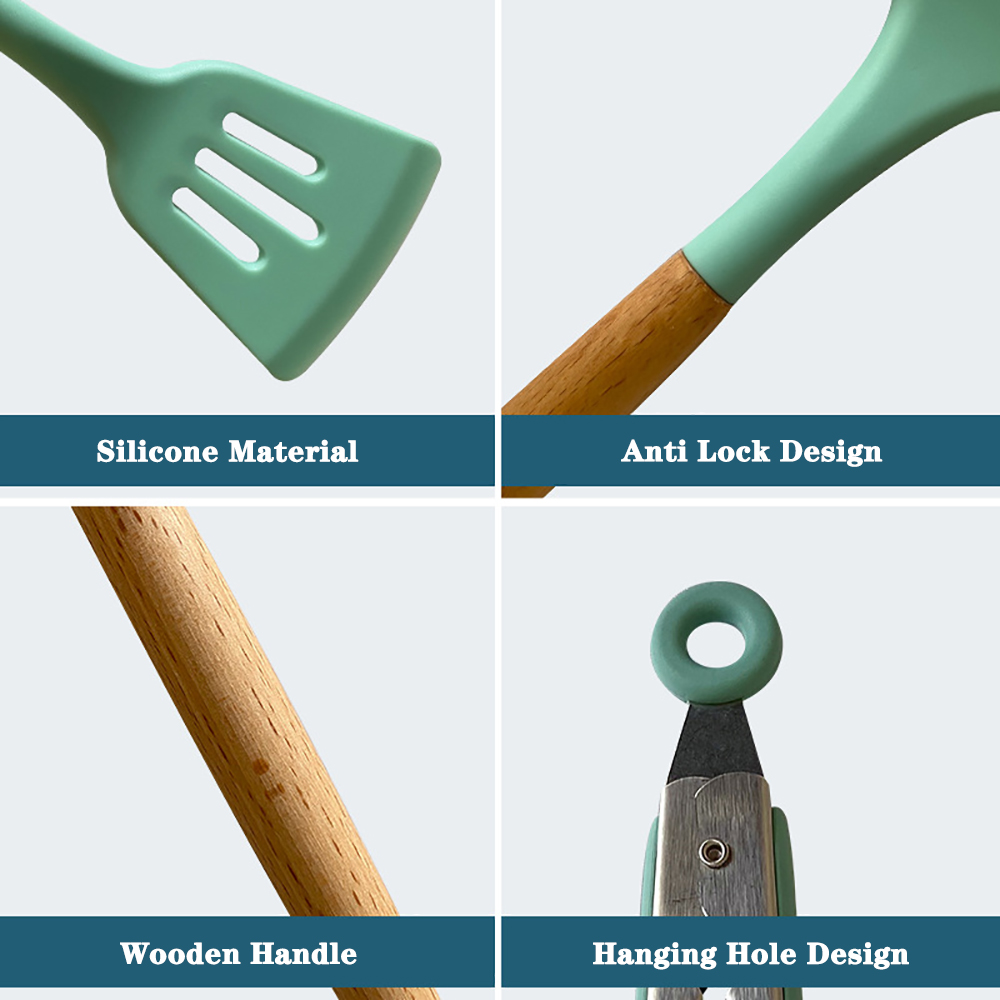 Silicone Kitchenware Cooking U - Home Cooking Utensil Set review and price