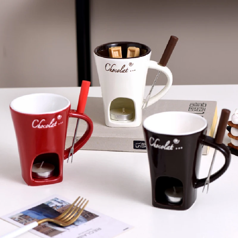 Fondue Mug Cheese Butter Melt  - Fondue Pot Ceramic review and price