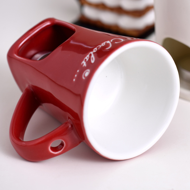 Fondue Mug Cheese Butter Melt  - Fondue Pot Ceramic review and price