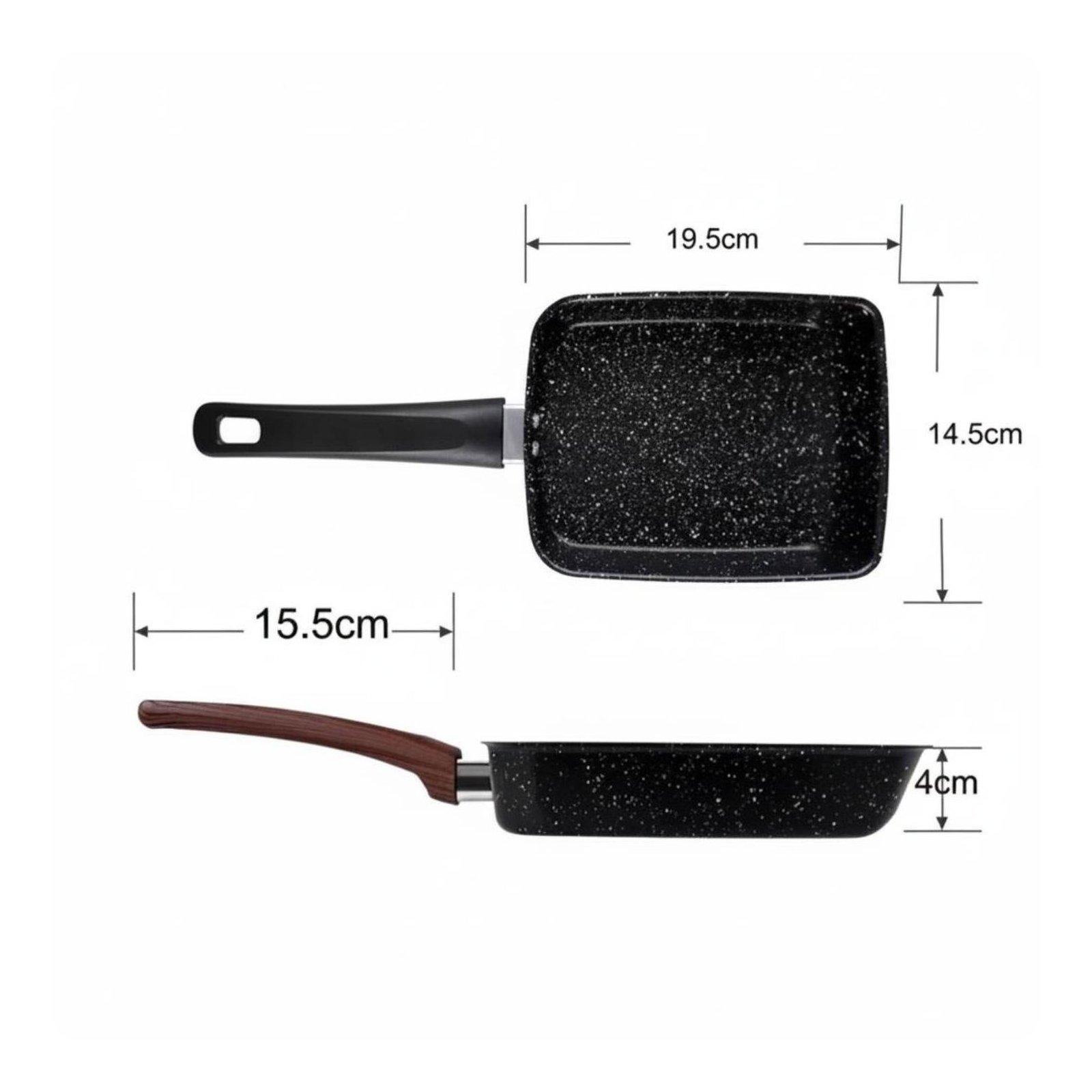 Japanese Iron Omelette Pan Non - Home Cooking Egg Recipes review and price
