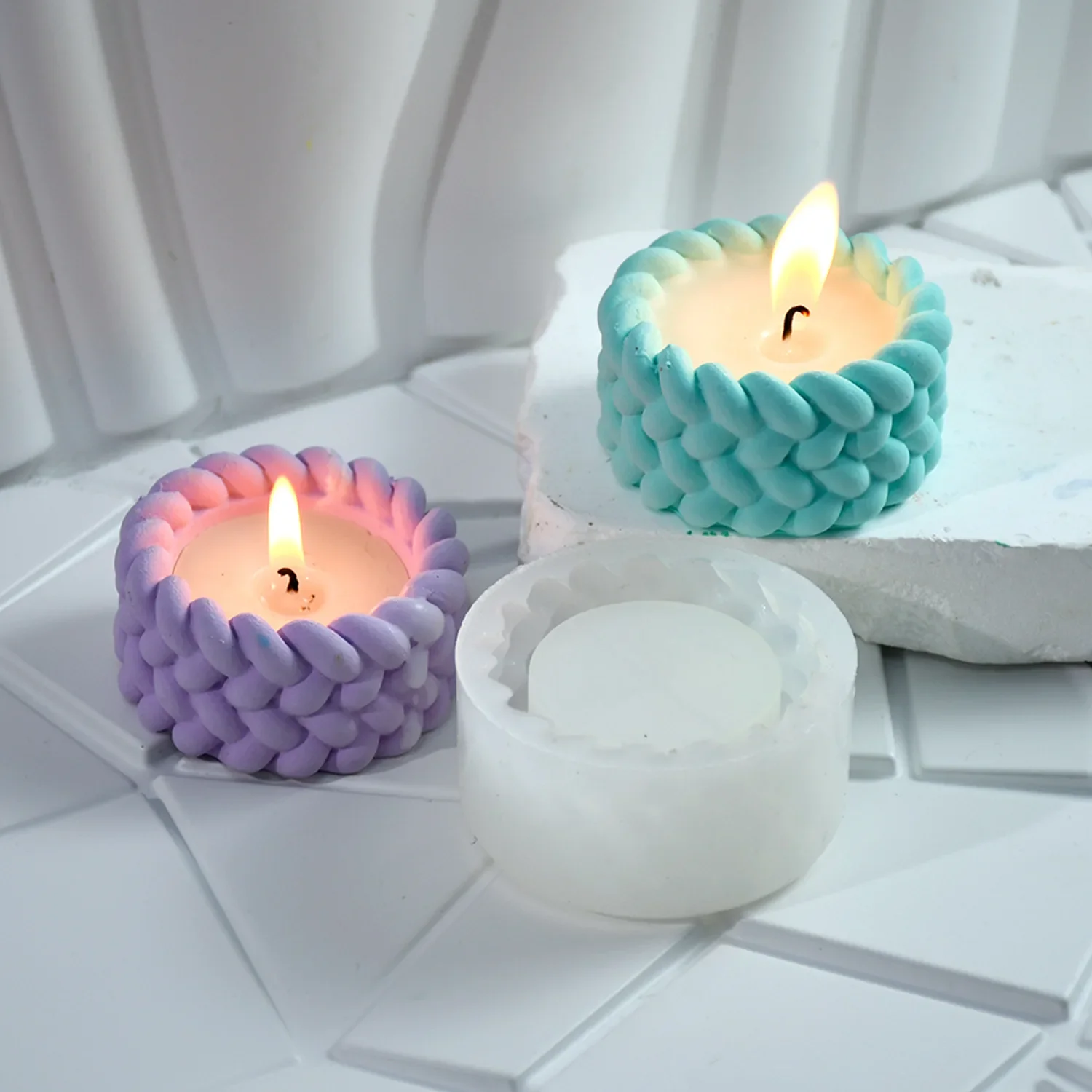 Hemp Rope Candle Cup Silicone  - Tagine Clay Pot review and price